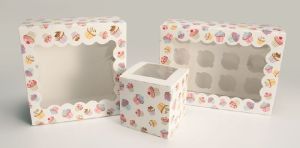 Printed Cupcake Boxes