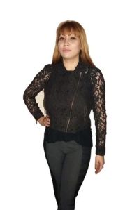 Black Net Top