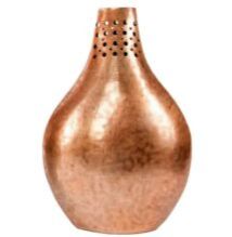 Iron Copper Finish Vase