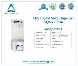 ABS Soap Dispenser 500 ml - AQSA 7296