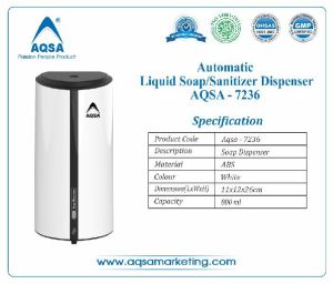 Automatic Liquid Soap / Sanitizer Dispenser - AQSA 7236