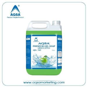 Premium Gel Soap Green Apple - AQSA 7402