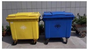 Plastic Industrial Dustbin