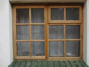 Wooden Window Door