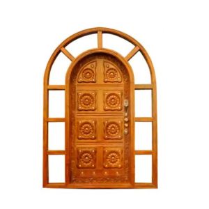 Arched Teak Wood Door