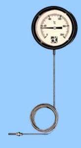MERCURY-IN-STEEL THERMOMETER