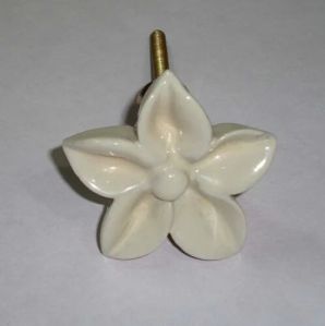 Ceramic Flower Knob