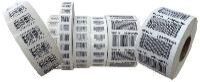 barcode printed labels