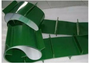 pvc cleated belt conveyor