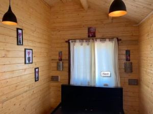 wooden house