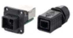 PAS-RJ45-13-01 PAS-RJ45-02-01 Ethernet Panel Hole Mount Connector