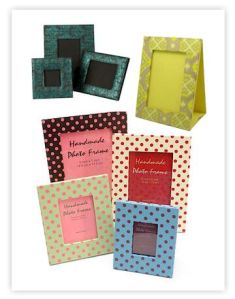 Handmade Paper Photo Frames