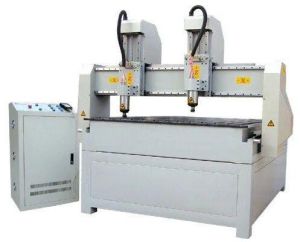 Double Head Cnc Router Machine