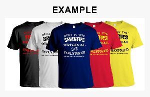 Mens Logo Printed T-Shirt