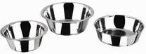 High Quality Stainless Steel Dog Pot Flat Pet Bowls