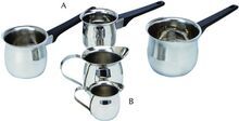 Stainless Steel Coffee Pot Set Coffee Warmer Pot