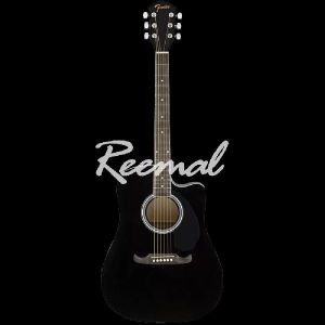 FENDER FA125CE BK SEMI ACOUSTIC GUITAR