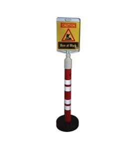 MESSAGE PLATES Barricading Bollard