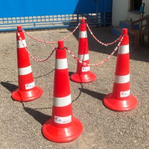 Traffic Cone Round Base 1000 Mm RSTC-1MR(W)