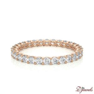 Certified Natural Studded Diamond Band Ring