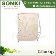 Organic Plain Cotton Bags