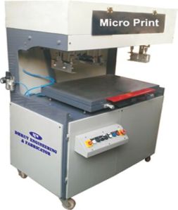 Flat Screen Printing Machine