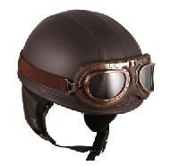 leather helmets