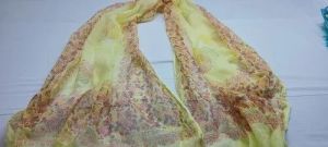 Silk printed dupatta