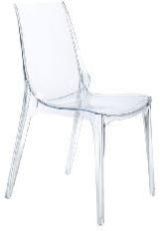 cafe acrylic chairs