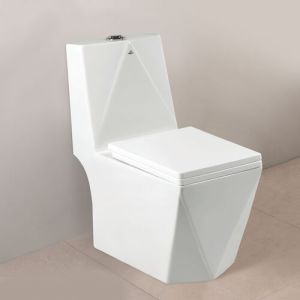 One Piece Ceramic commode