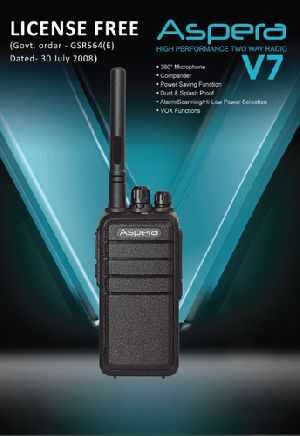 Aspera License Free Walkie Talkie