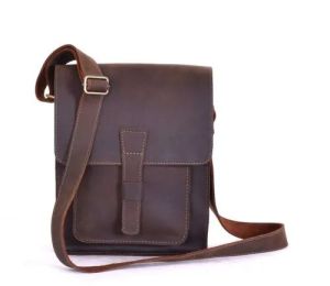 Leather Messenger Bag