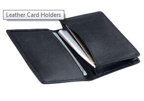 Leather Card Holders