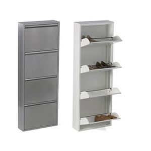 Grey Shoe Rack