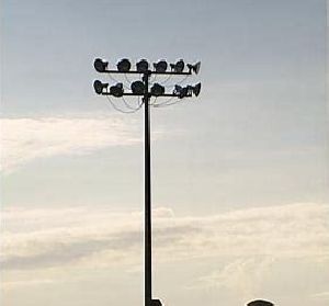 Flood Light Pole