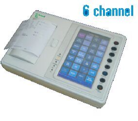 6 Channel Ecg Machine