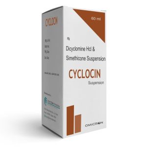 Dicyclomine Hcl and Simethicone Suspension