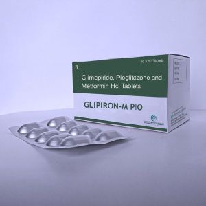 Glimepiride Pioglitazone And Metformin Tablets