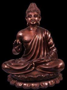 Gautam Buddha Sitting Pose- Copper Color