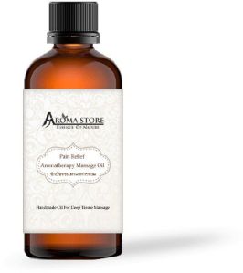 Aromatherapy Pain Relief Massage Oil by Aroma Store