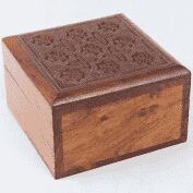 wooden jewelery box