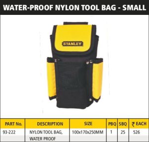 Water Proof Stanley Nylon Tool Bag