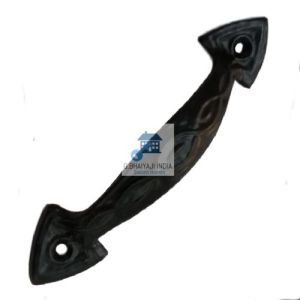 Black Powder Coated Antique Door Handle