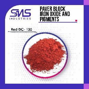 Red DC-130 Paver Block Iron Oxide Pigment