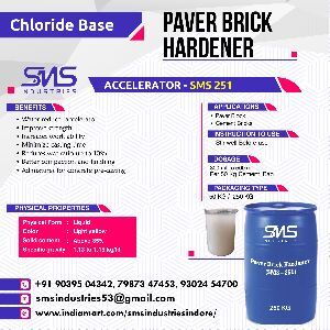 Accelerator SMS 251 Paver Block Hardener