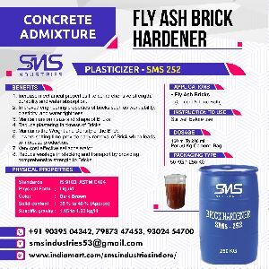 Plasticizer SMS 252 Fly Ash Brick Hardener