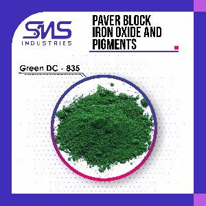 Green DC-835 Paver Block Iron Oxide Pigment