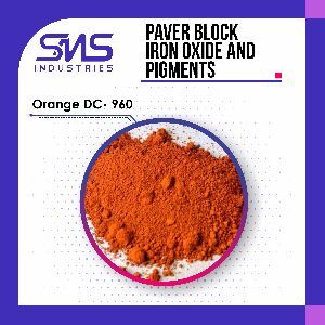 Orange DC-960 Paver Block Iron Oxide Pigment