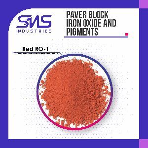 Red RO-1 Paver Block Iron Oxide Pigment