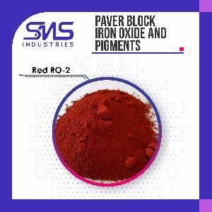 Red RO-2 Paver Block Iron Oxide Pigment